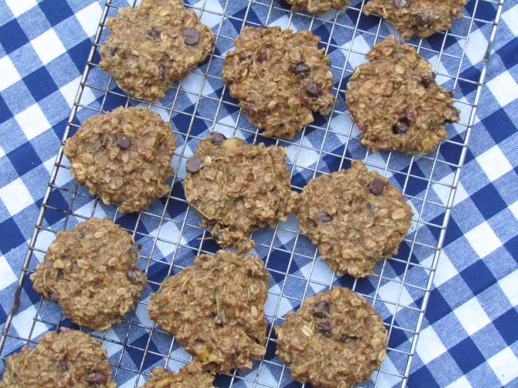 Zucchini Chocolate Chip Breakfast Cookies