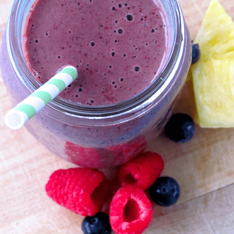 Easy Fruit Smoothie Recipe - Dad Got This