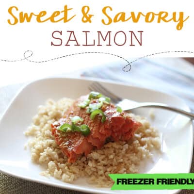 Freezer Friendly Sweet and Savory Salmon Recipe