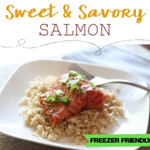 Freezer Friendly Sweet and Savory Salmon Recipe