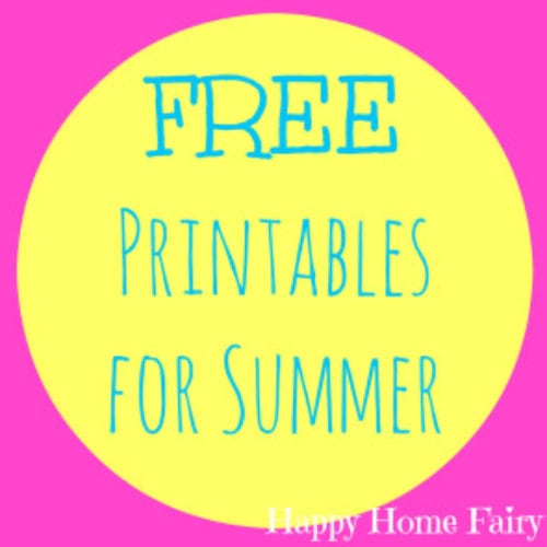 Free Printables for Summer