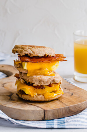 Frozen Breakfast Sandwiches - Thriving Home