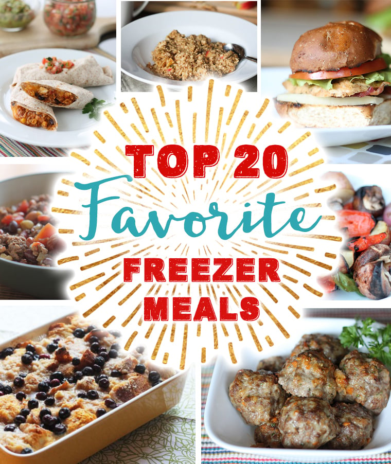Top 20 Favorite Freezer Meals | Thriving Home