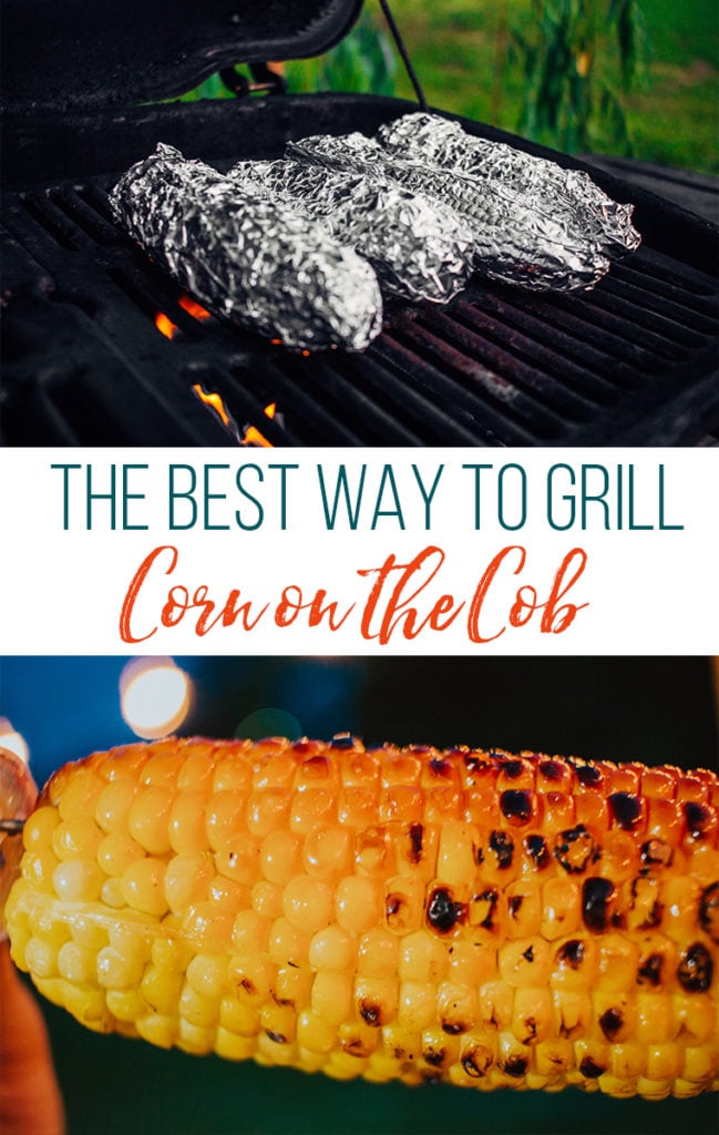 A great little trick that will help you grill flawless corn on the cob. In fact, we will grill corn no other way after using this method. While you could easily boil corn on the cob, grilling corn brings out a different, richer flavor and adds that yummy char to the outside of the corn.