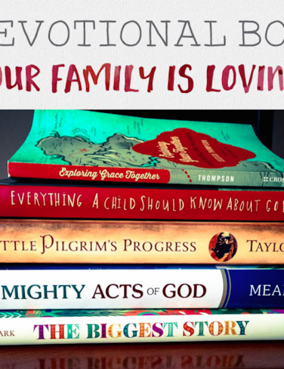 5 Devotional Books Our Family is Loving