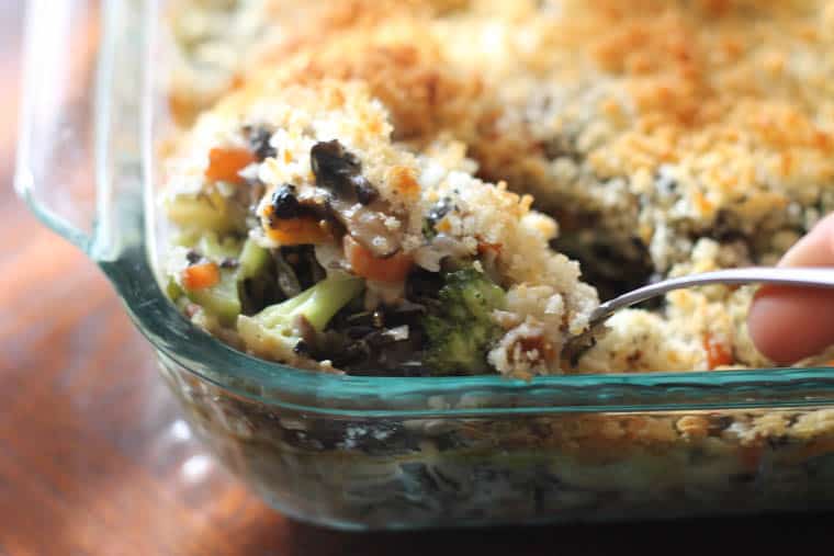 Broccoli and Wild Rice Casserole {Freezer Meal} Thriving Home