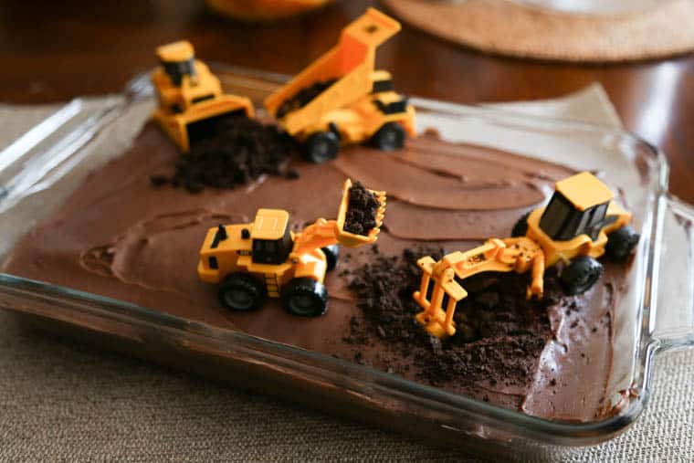  DIY  Boy s  Birthday  Cake Construction Party  Thriving Home