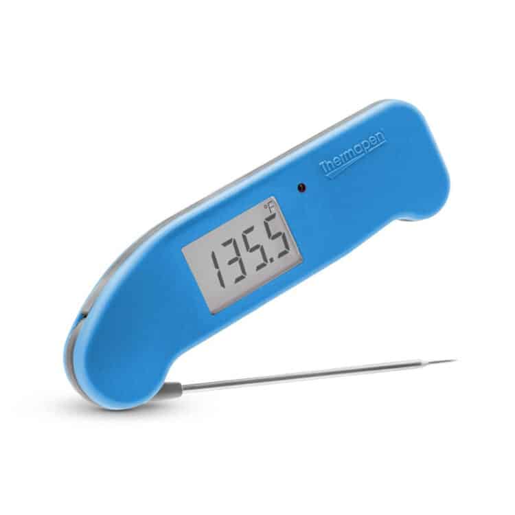 Stock image of a meat thermometer.