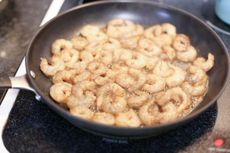 This honey garlic soy shrimp marinade makes a great healthy dinner. I love the sweet savory flavor and that the shrimp can be used in a variety of ways. This recipe also includes how to make a freezer friendly version! So, if you're looking for a healthy freezer meal, look no further. 