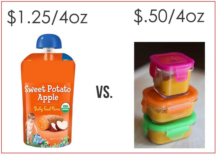 Making Baby Food in Bulk: Save Time &amp; Money | Thriving Home