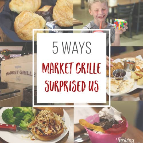 Hy-Vee's Market Grille restaurant pleasantly surprised us in 5 ways.