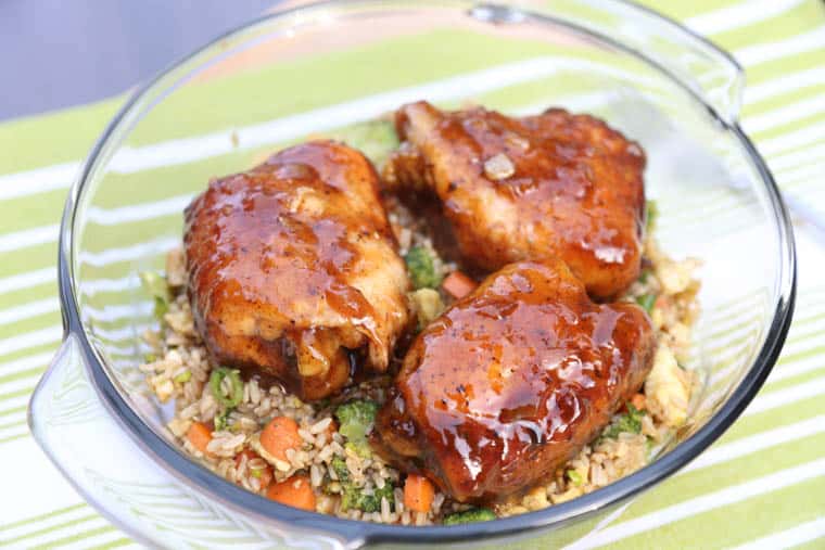 Freezer Friendly, slow cooker teriyaki chicken. It's hard to believe a meal this flavorful comes from a slow cooker! Such and easy dinner idea.