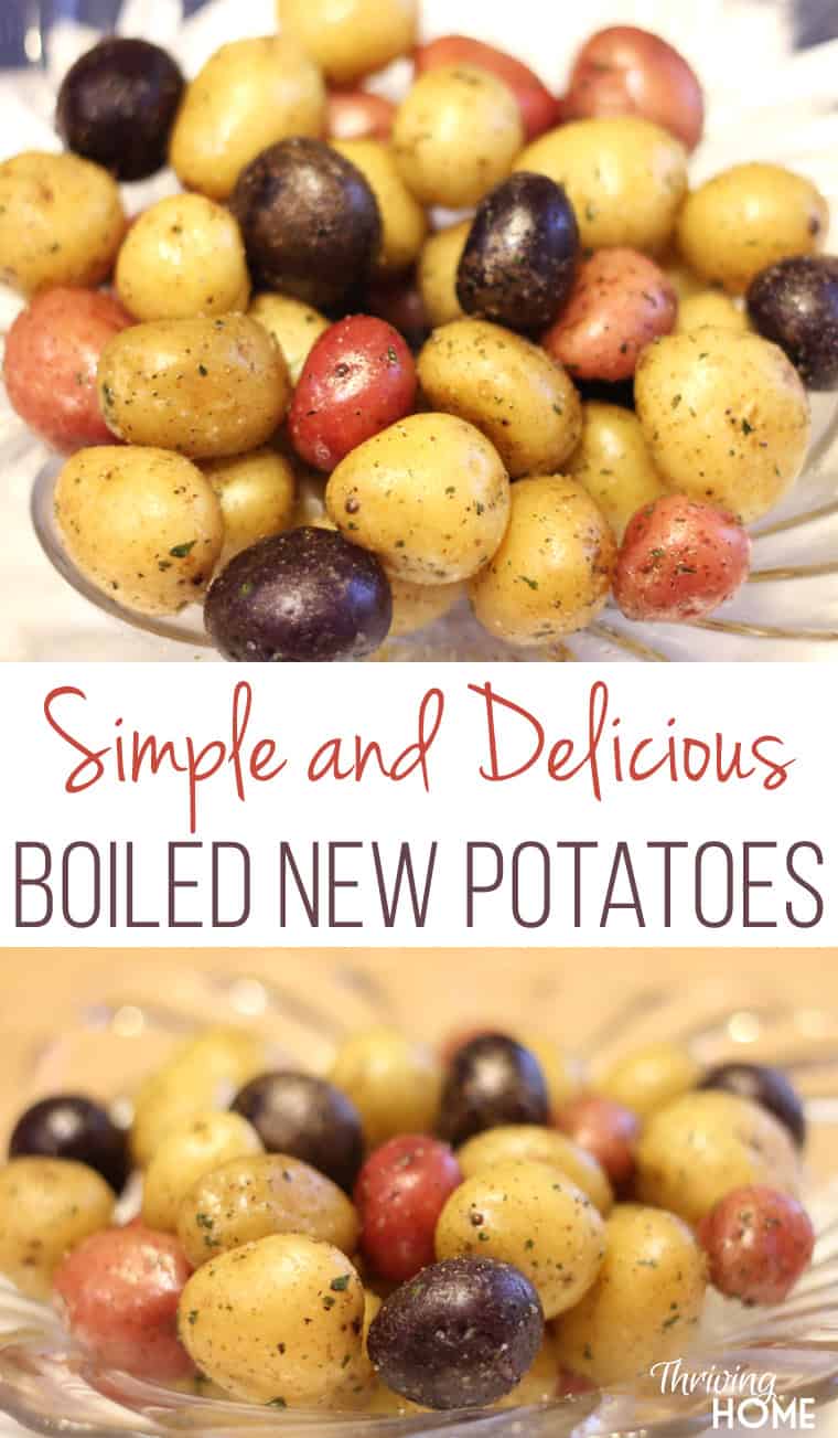 Simple and Delicious Boiled Baby Potatoes Thriving Home