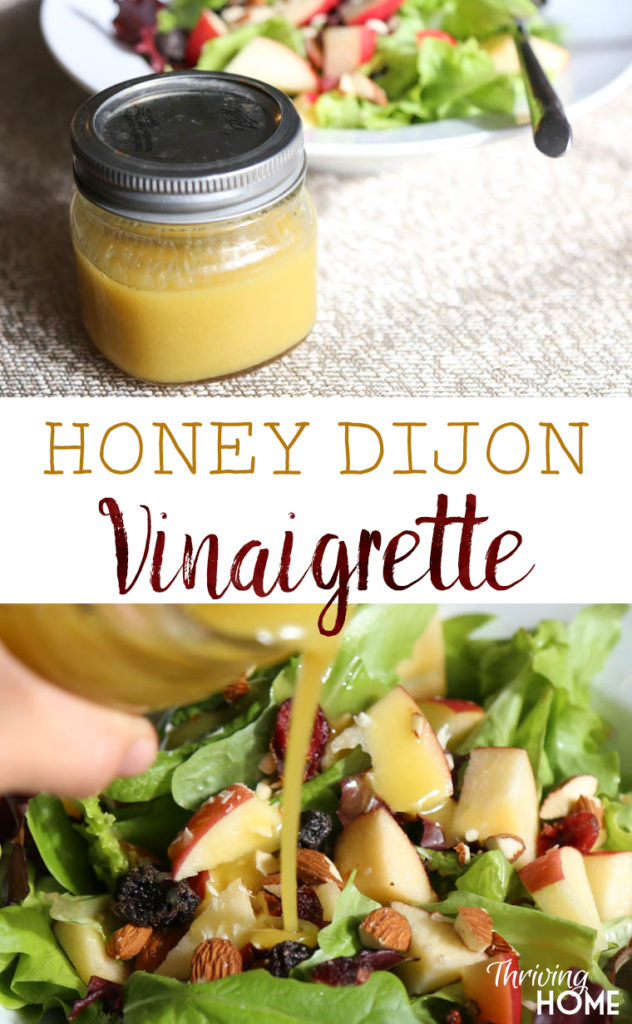 Honey Dijon Dressing {Only 5 Ingredients!}