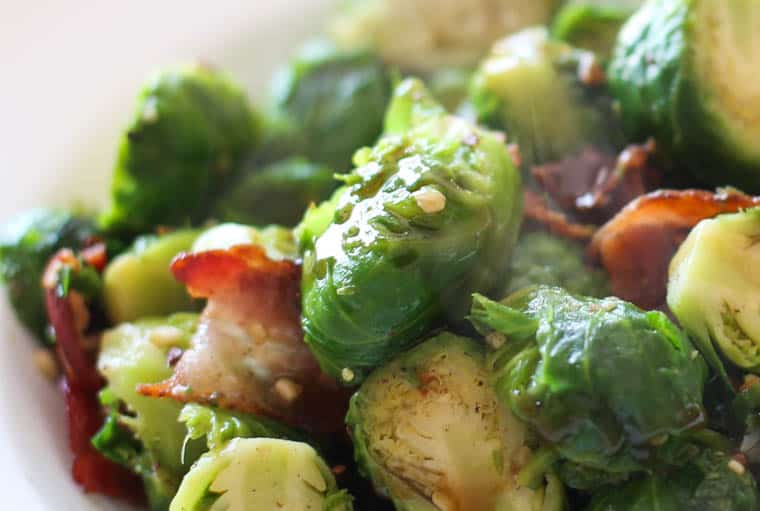 Bacon and Brussels Sprouts Salad  Thriving Home