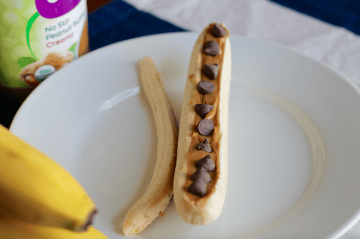 The Banana Boat: The perfect after school snack!