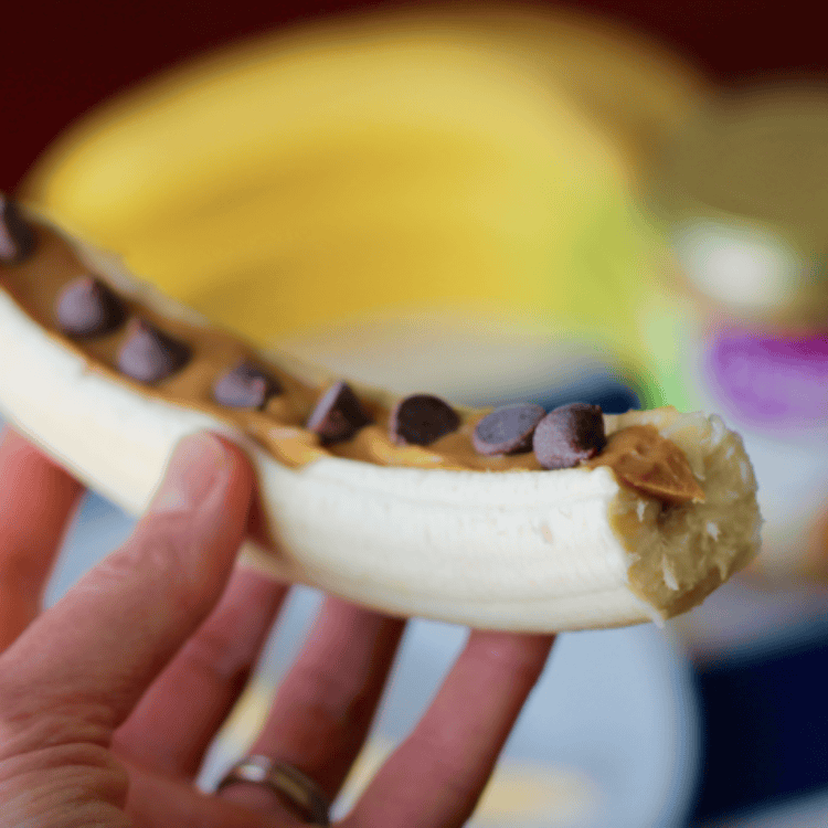 The Banana Boat: The perfect after school snack!