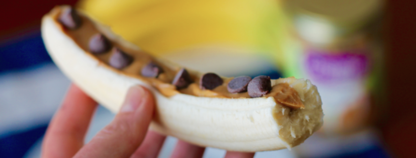 The Banana Boat: The perfect after school snack!