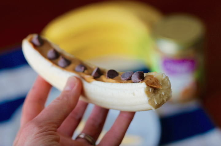 The Banana Boat: The perfect after school snack!