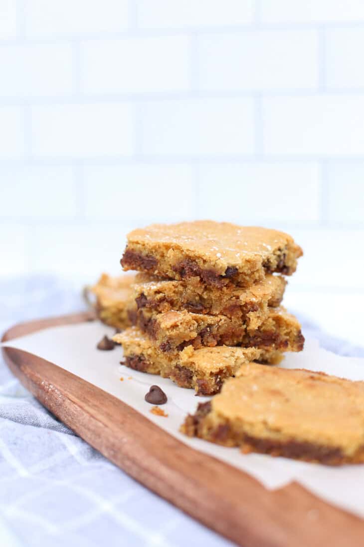 Blondie Brownies {Ready in 35 Minutes!}