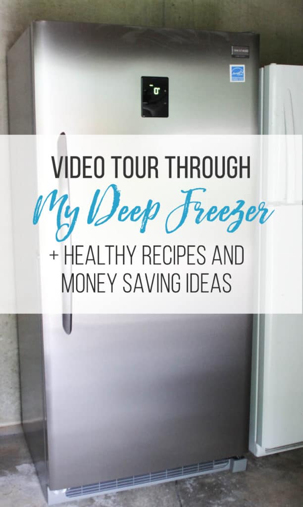 A video tour through Rachel's deep freezer, including tons of healthy freezer recipes and money-saving tips.