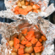 A foil pack makes for easy cooking and clean up and perfectly grilled or baked Roasted Root Vegetables!