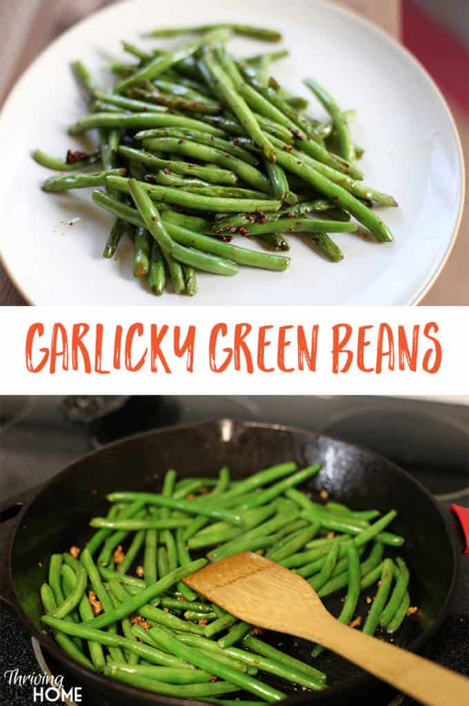 Easy Garlicky Green Bean Recipe Thriving Home