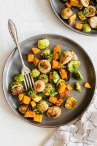 Sheet Pan Sausage And Veggies {30 Minute Meal} - Thriving Home