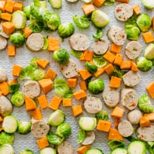 Sheet Pan Sausage and Veggies - Laughing Spatula