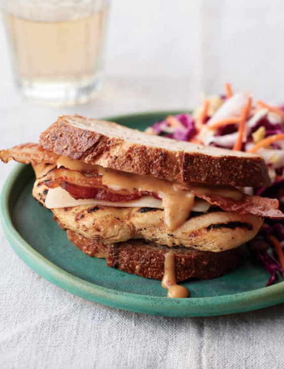 Grilled Honey Dijon Chicken Sandwiches from "From Freezer to Table" Cookbook. Order at FromFreezerToTable.com today.