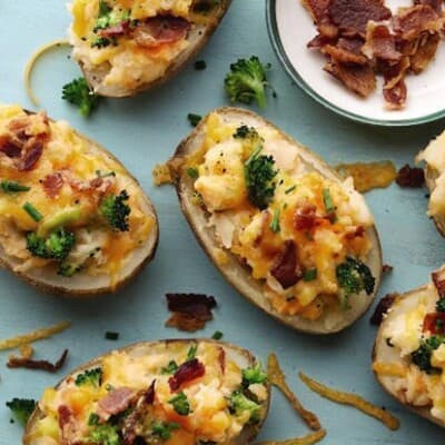 Super Stuffed Baked Potatoes