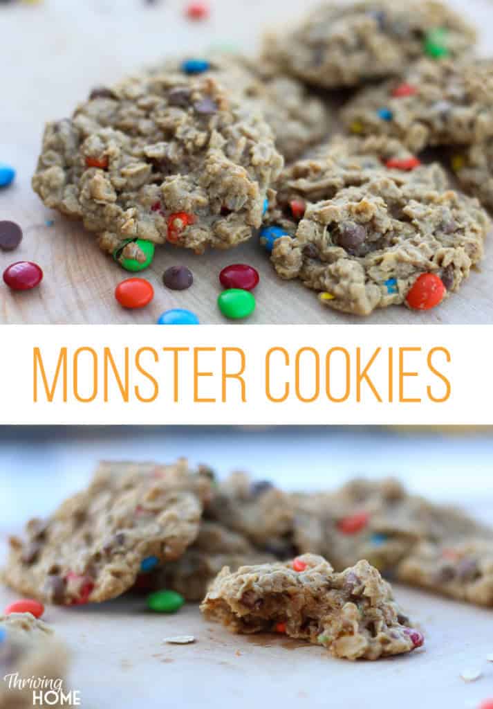 Dark Chocolate Monster Cookies - Life Made Simple