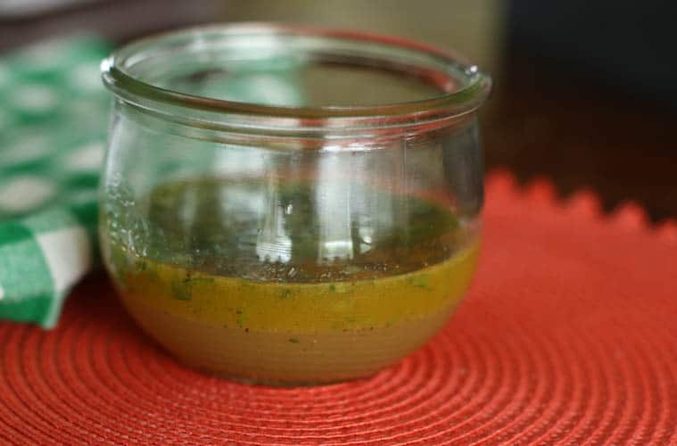 The sweet and vibrant flavor of this Cilantro Lime Vinaigrette homemade salad dressing will bring life and flavor to any salad.
