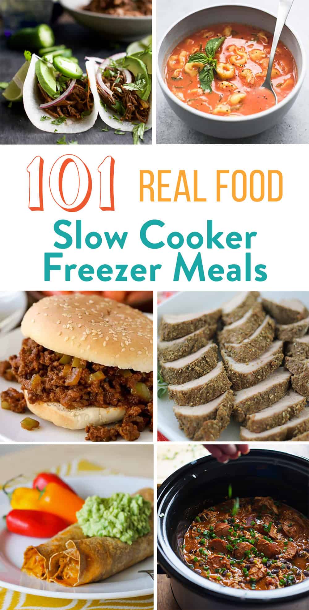 101 Real Food Slow Cooker Freezer Meals | Thriving Home