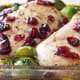 Healthy, delicious cranberry balsamic chicken