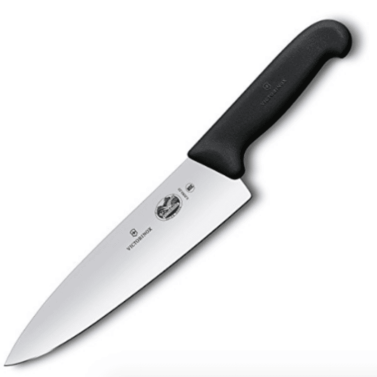 Stock photo of a chef's knife.