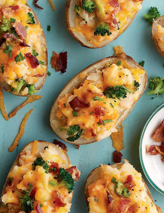 Freezer Friendly Super Stuffed Baked Potatoes. This surprising freezer meal can make a great healthy dinner or even a side dish for a large group. Made with real food ingredients too!