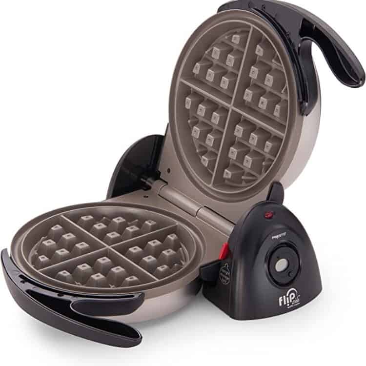 Picture of a Belgian waffle maker.
