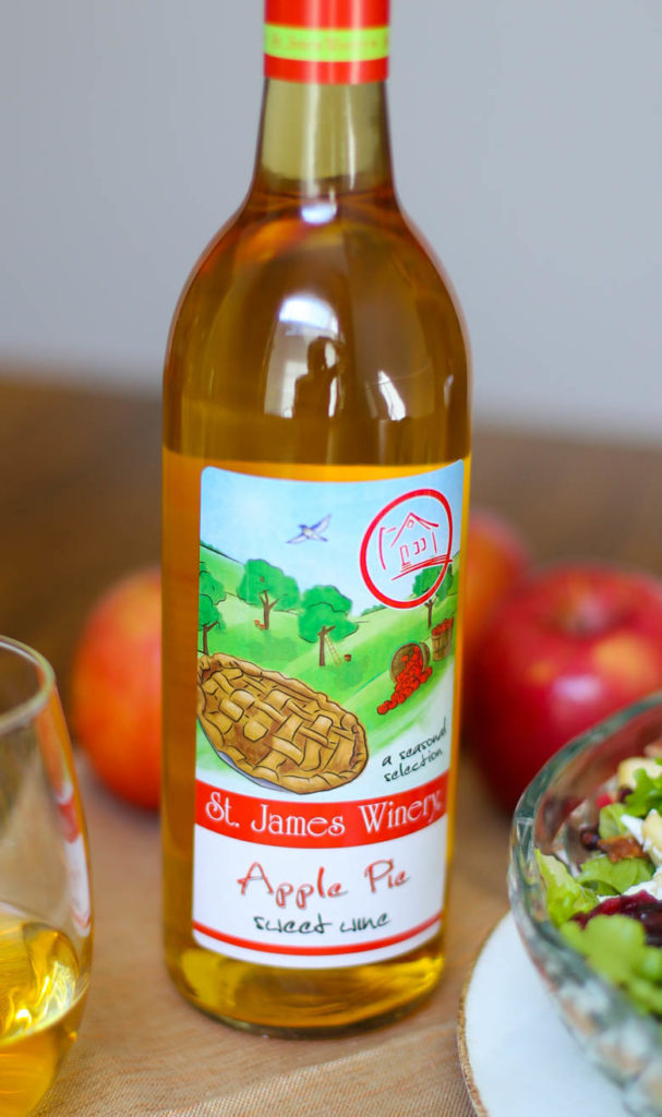 St. James Winery Apple Pie sweet wine