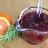 cranberry sauce