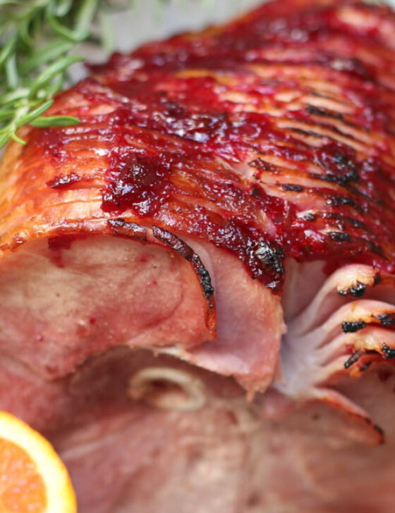 spiral-sliced ham