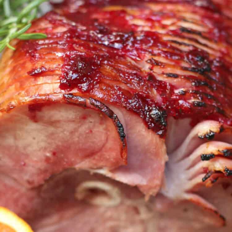 spiral-sliced ham