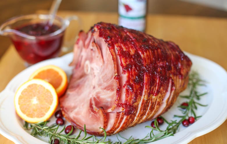 spiral-sliced ham