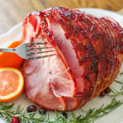 spiral-sliced ham