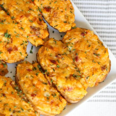 twice-baked potatoes