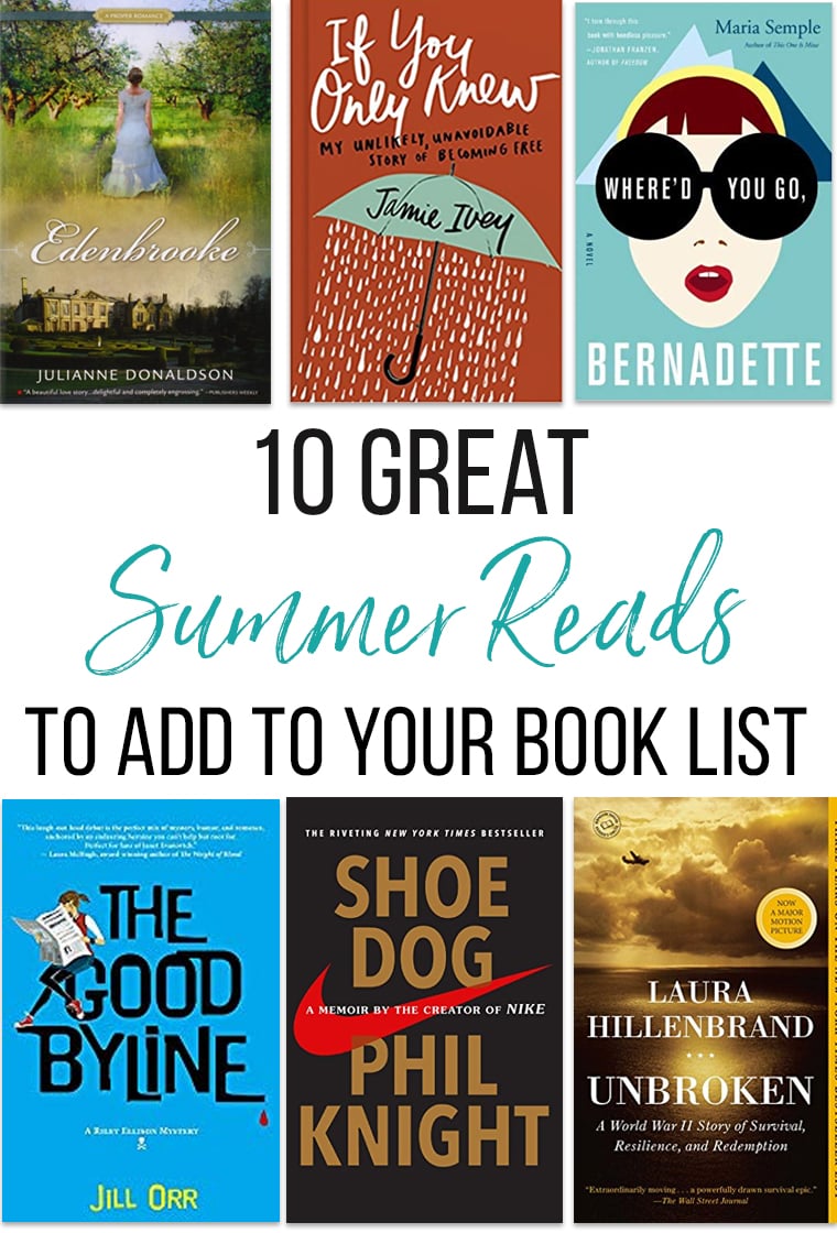 10 Great Summer Reads to Add to Your Book List Thriving Home