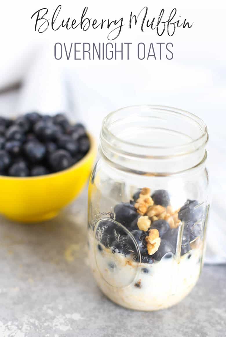 How to Make a Blueberry Overnight Oats – FOOD AT UBC VANCOUVER