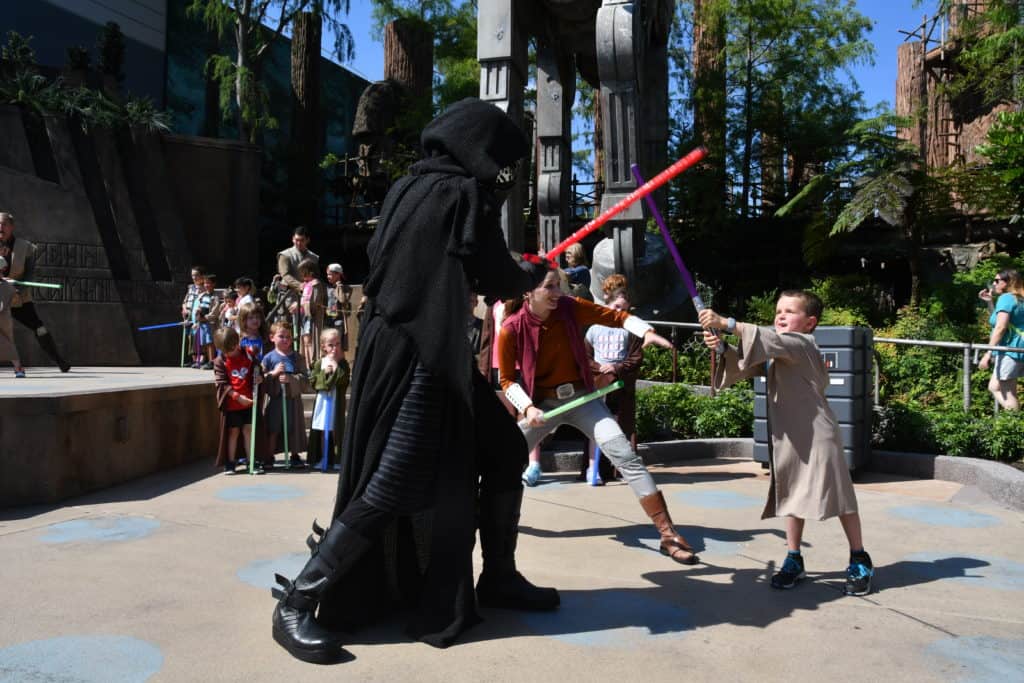 Jedi Training at Disney World