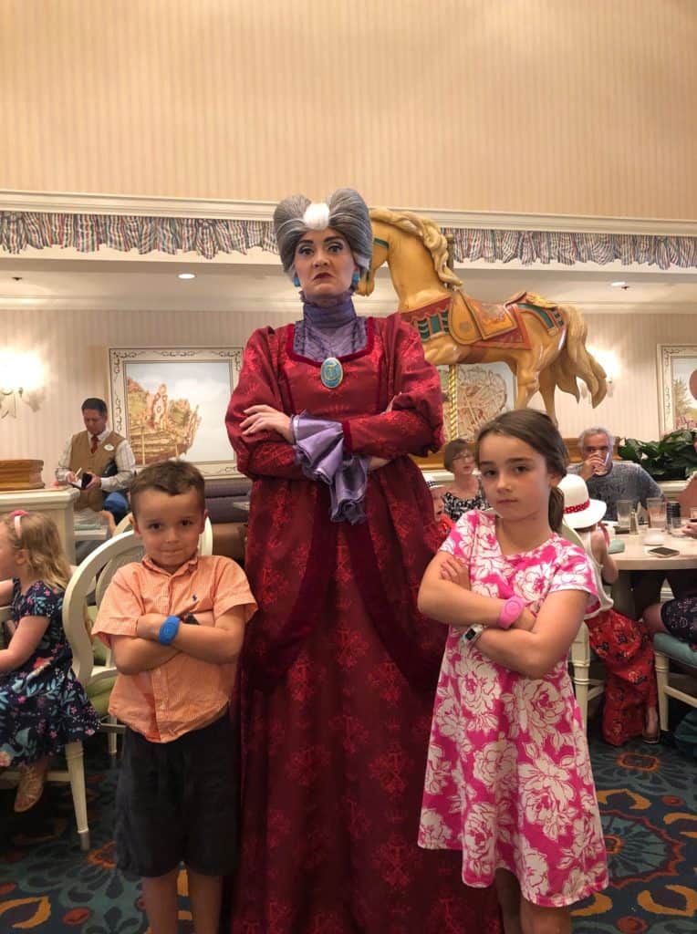 Evil stepmother at Disney World