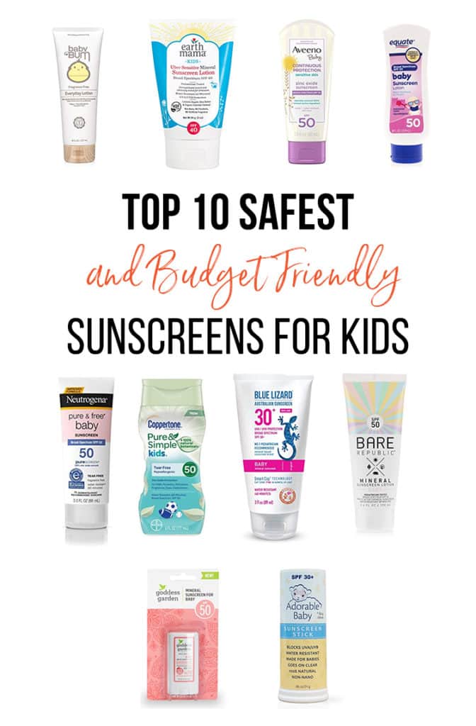 safest sunscreen for infants